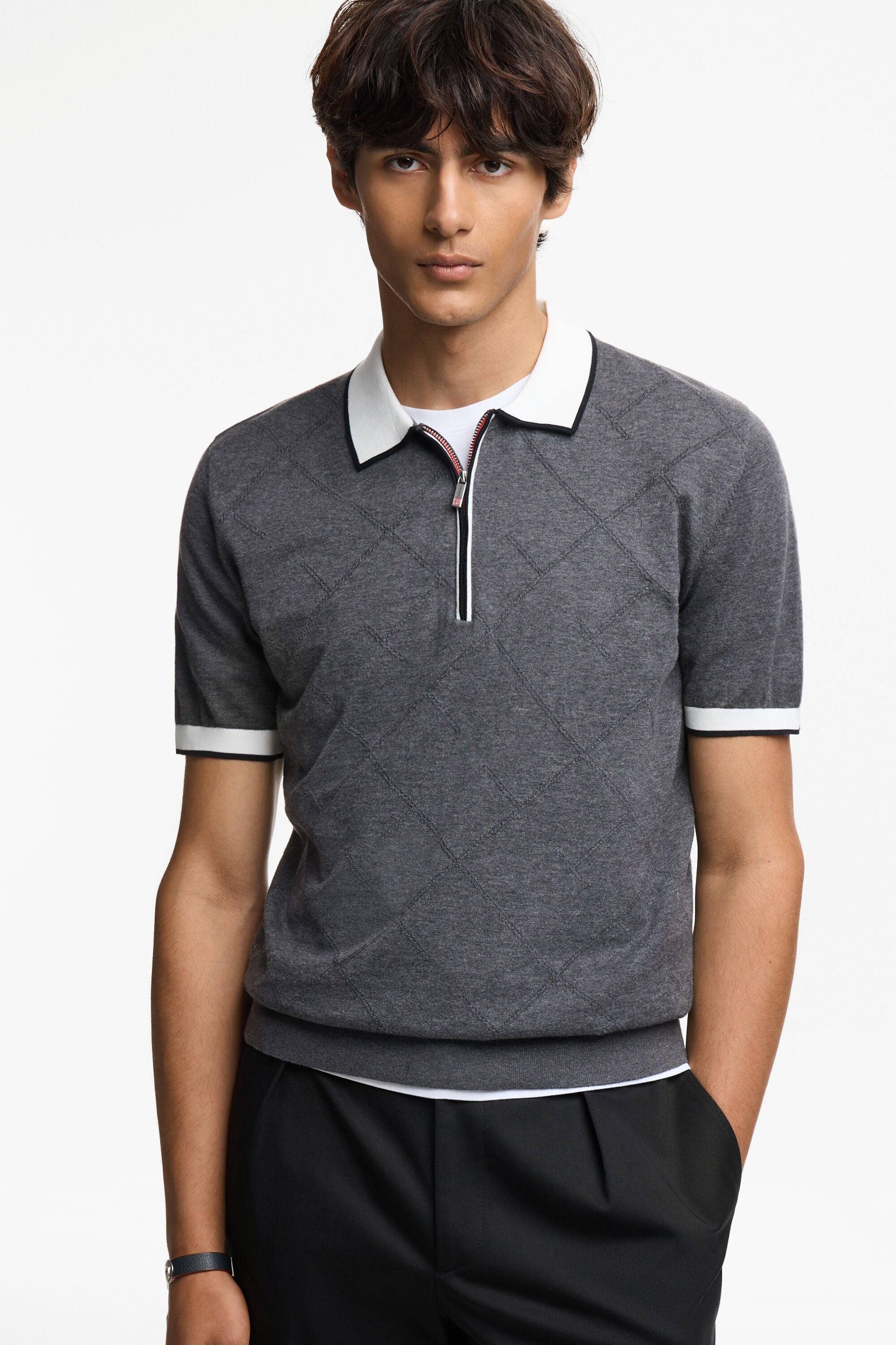 Camisas tipo polo carolina herrera online