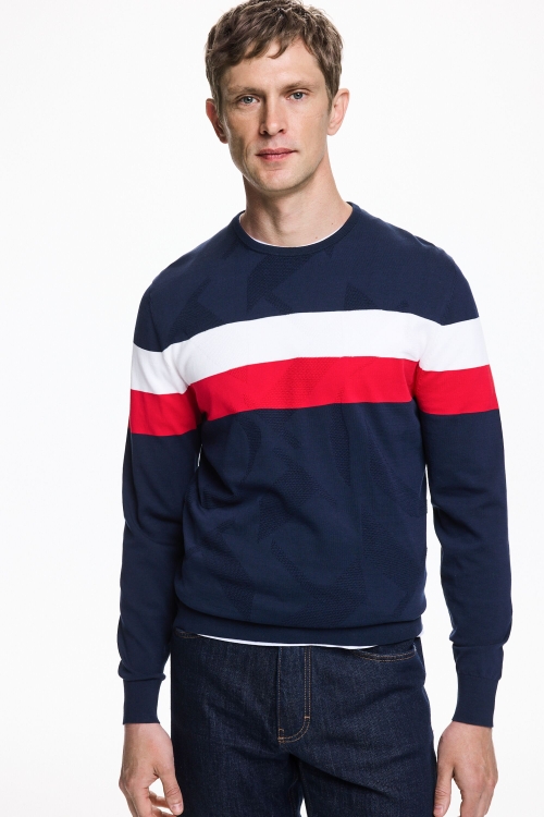 JERSEY DE ALGODÓN DE RAYAS CH