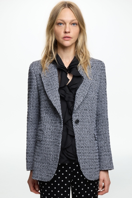 CHAQUETA SASTRE ENTALLADA DE TWEED