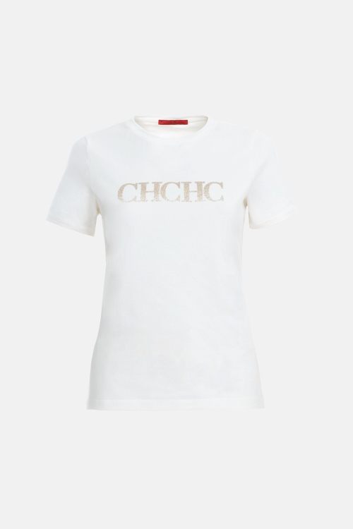 CAMISETA CH CON CRISTAL CAVIAR