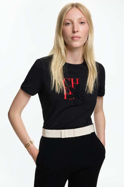 Embroidered CH T-shirt