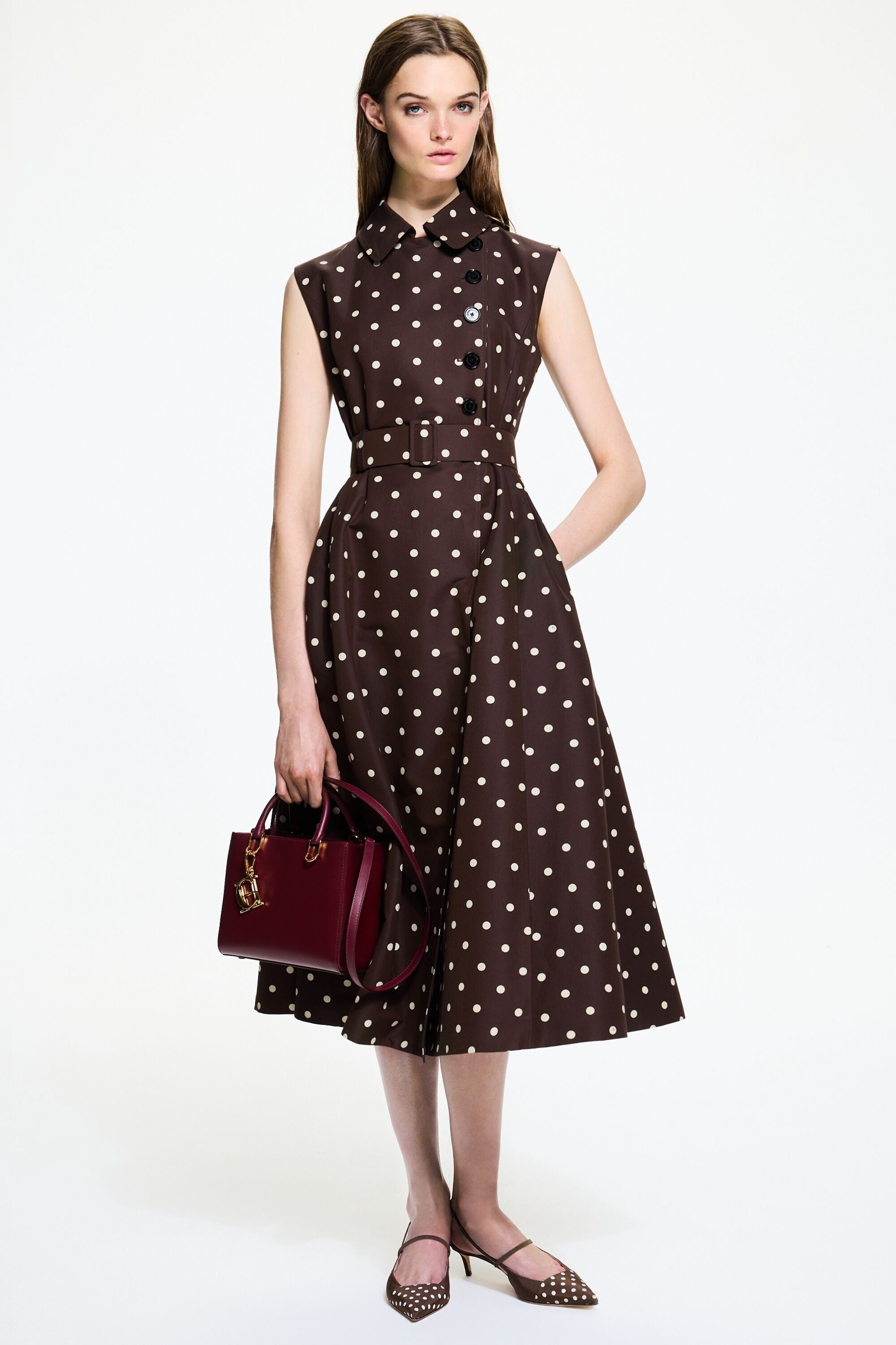 Carolina herrera polka dot gown best sale