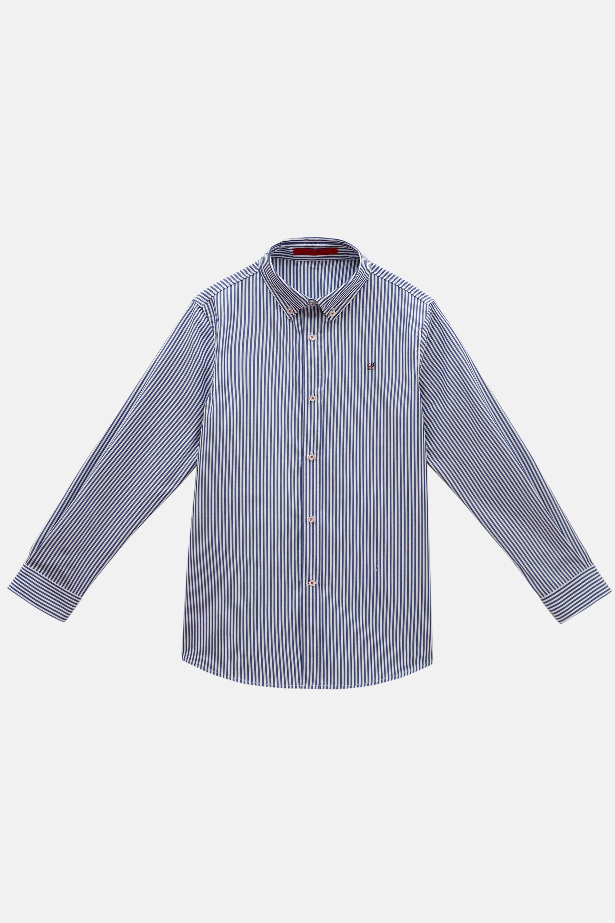 Candy stripe poplin shirt