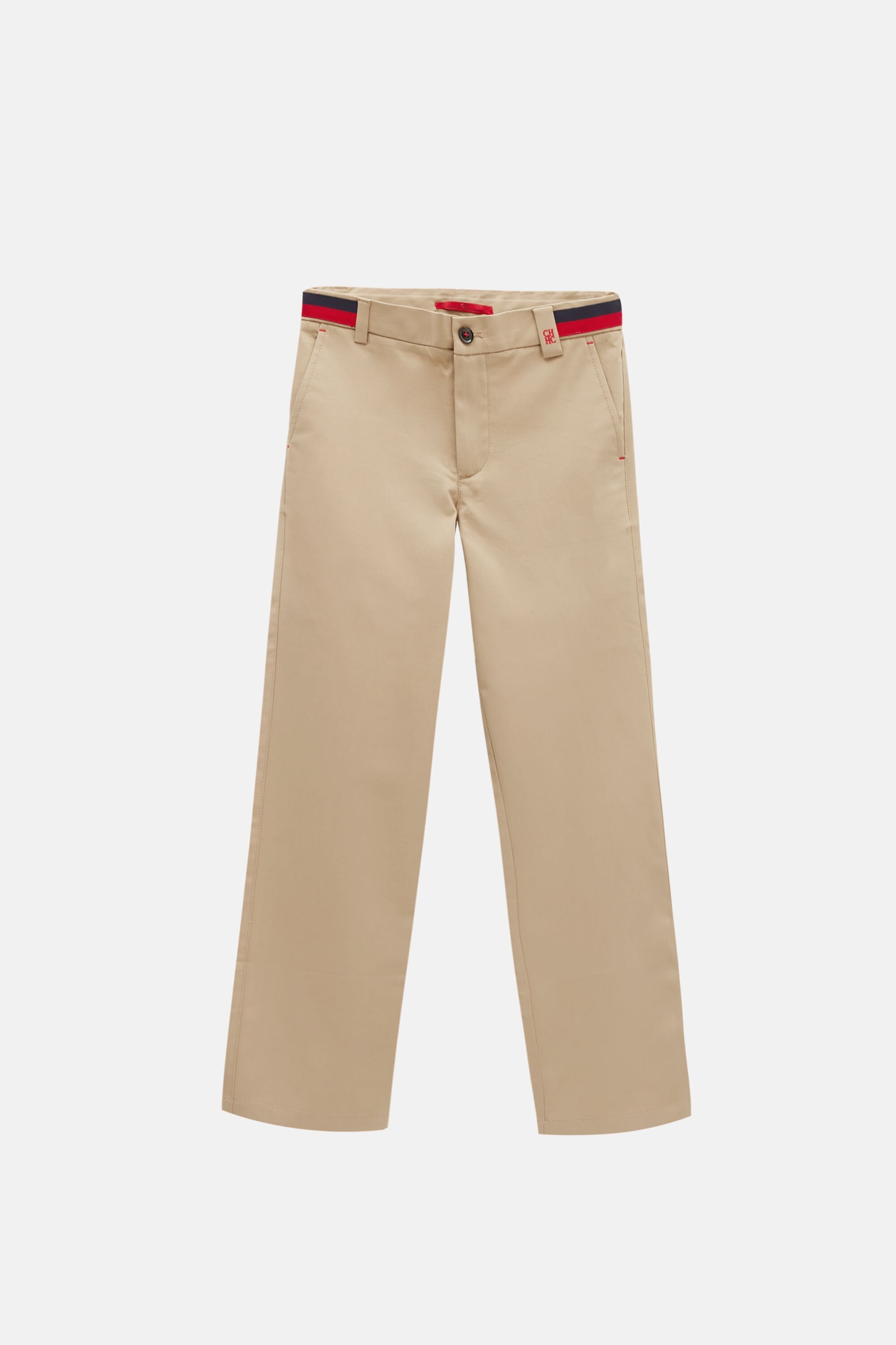 Pantalón Chino Regular Fit de Micro Sarga