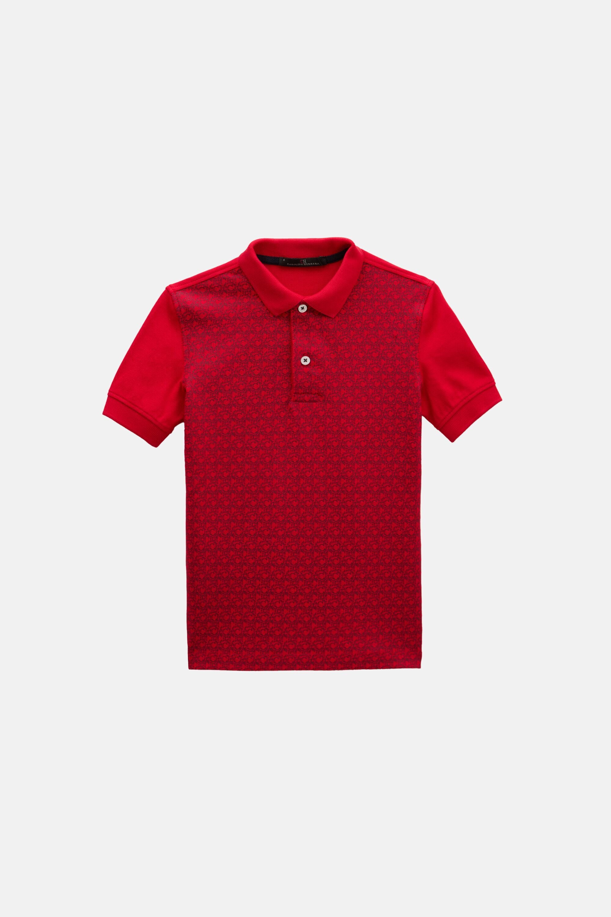 Camisa polo fashion rojo