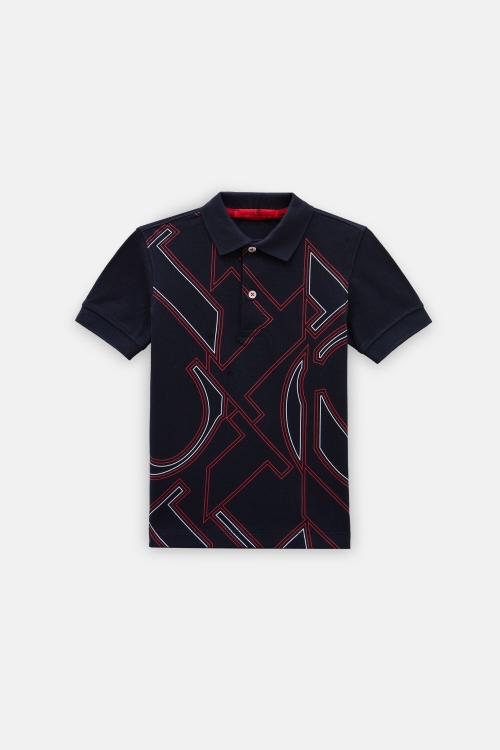 CH PRINT PIQUÉ POLO SHIRT