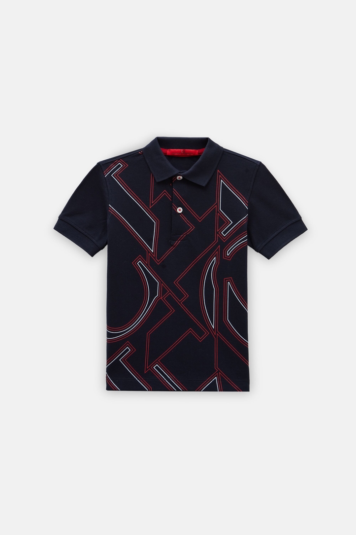 CH Print Piqué Polo Shirt