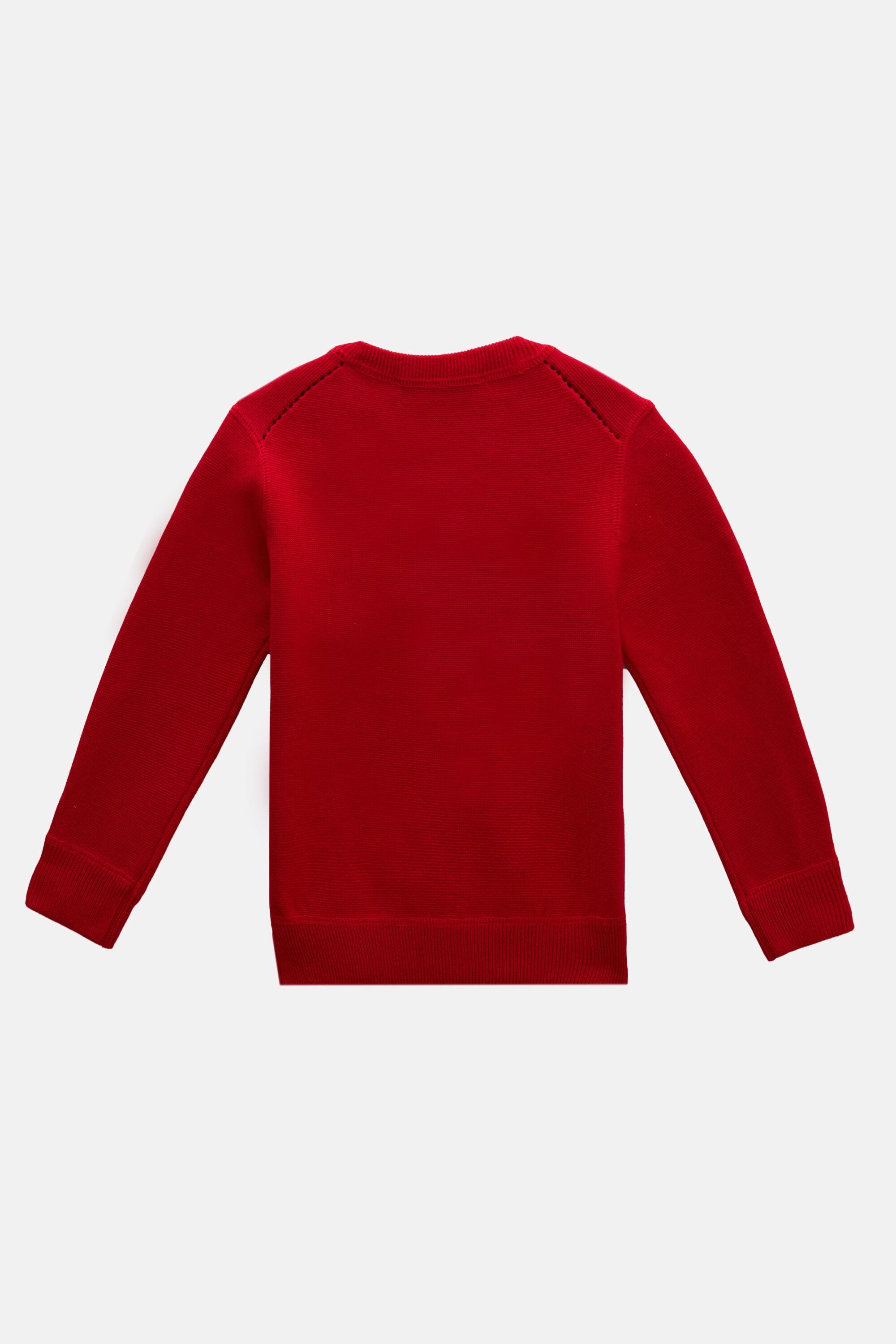 NWOT Carolina Herrera Cashmere/Silk Crew selling Neck Sweater, Red, L