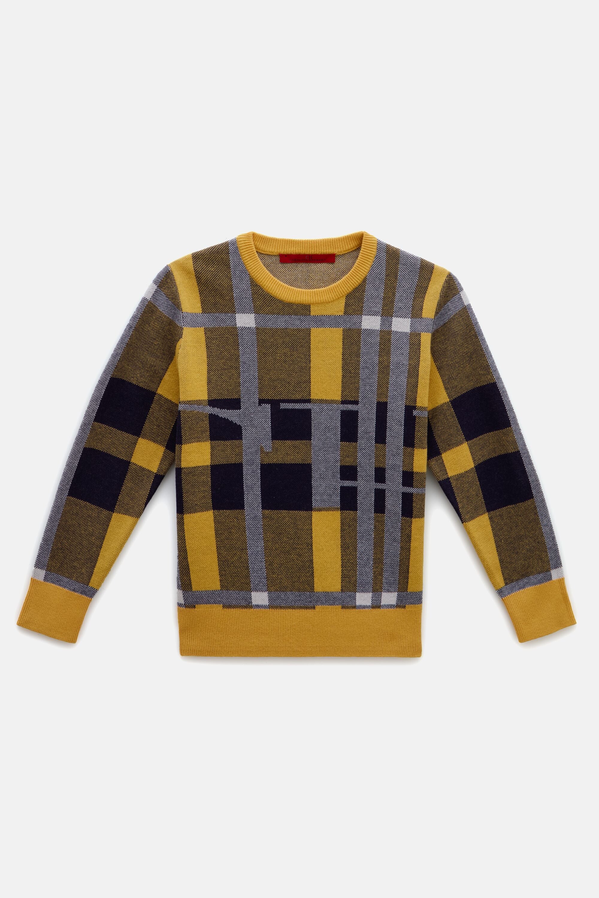 Burberry sweater kids yellow online