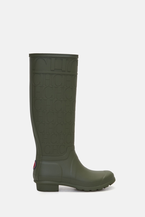 FACTORY RAIN FLAT BOOTS