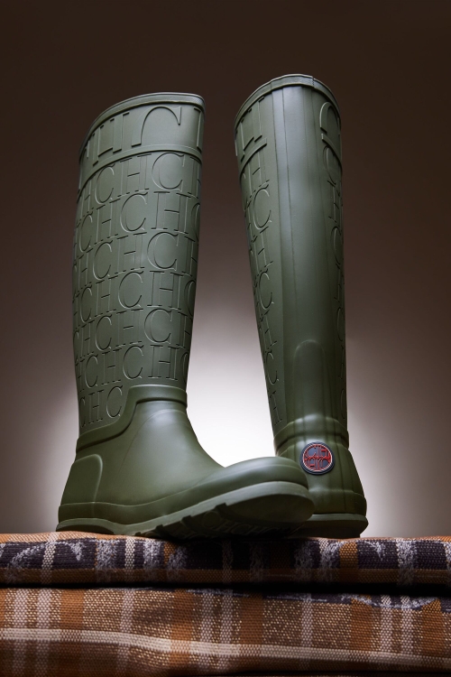 FACTORY RAIN FLAT BOOTS