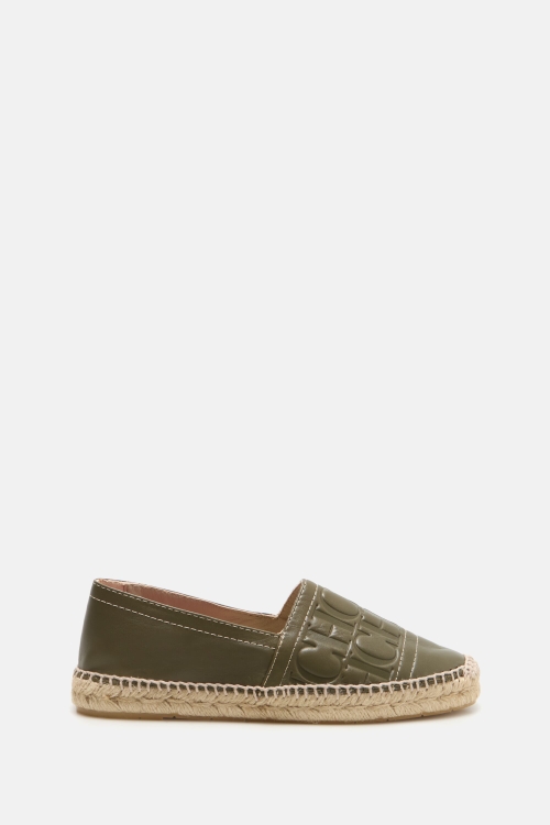 FACTORY LEATHER ESPADRILLES