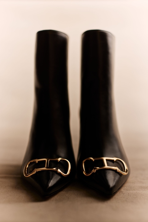 INITIALS INSIGNIA 65 LEATHER ANKLE BOOTS