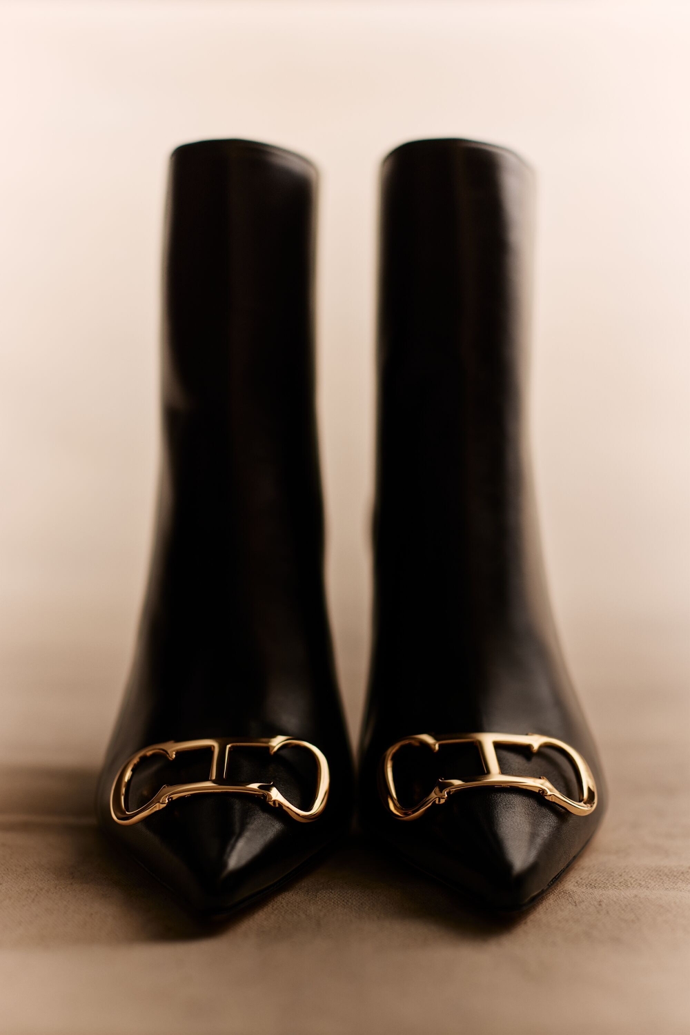 INITIALS INSIGNIA 65 LEATHER ANKLE BOOTS
