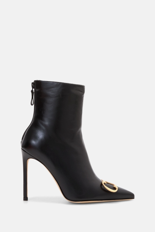 INITIALS INSIGNIA 100 LEATHER ANKLE BOOTS