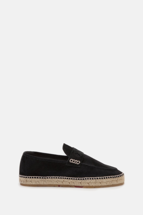 DOMA INSIGNIA CUT OUT SUEDE ESPADRILLES
