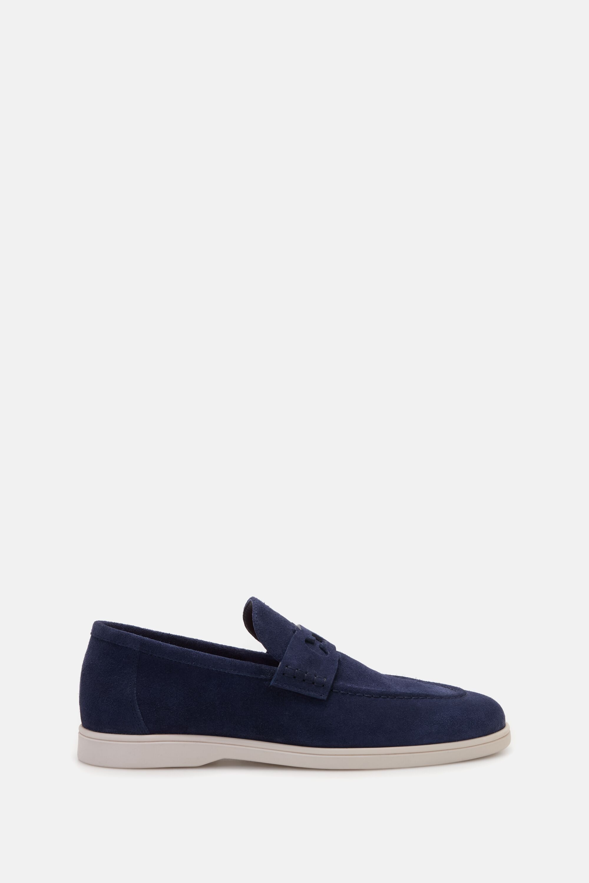 Doma Insignia Cut Out Leather Loafers