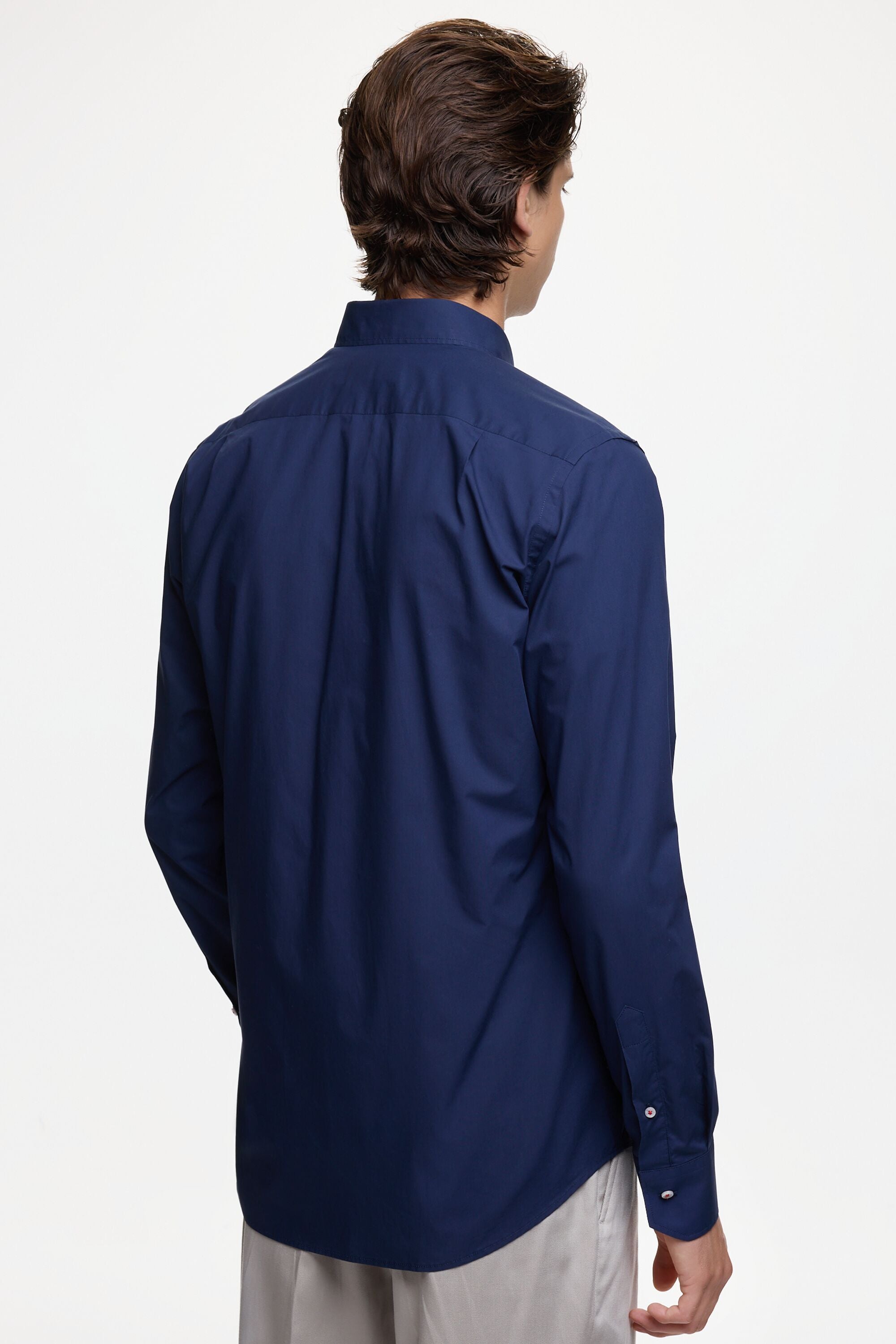 Poplin Shirt navy - CH Carolina Herrera United States Poplin Shirt navy - CH Carolina Herrera United States