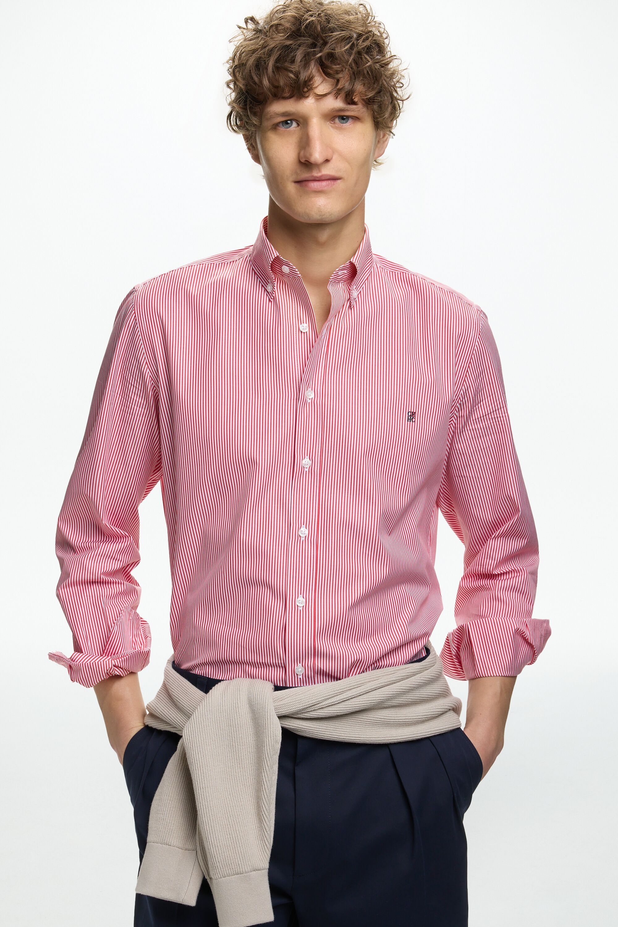 Candy Stripe Poplin Shirt