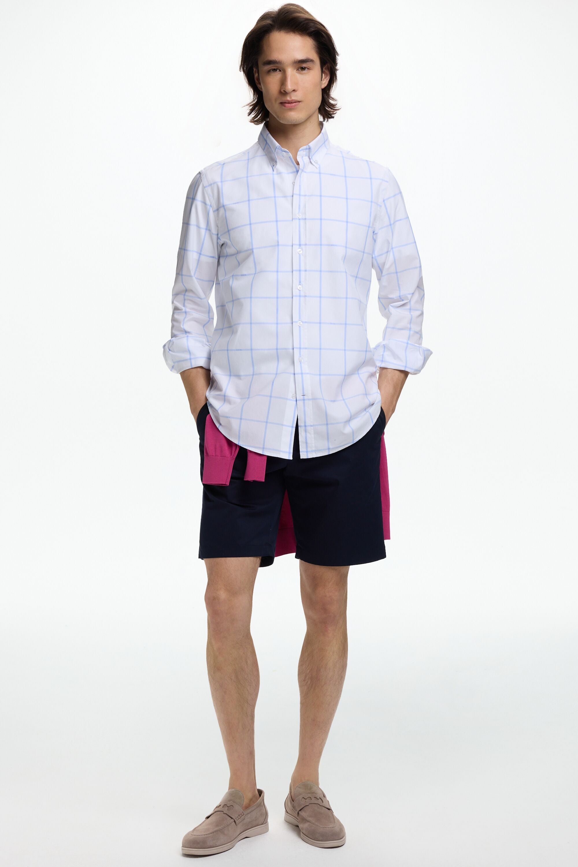 シャツ No.0381 country check SHIRT (3color) No.0933 pigment check SHIRT (5color) - HOLY IN CODE | 60