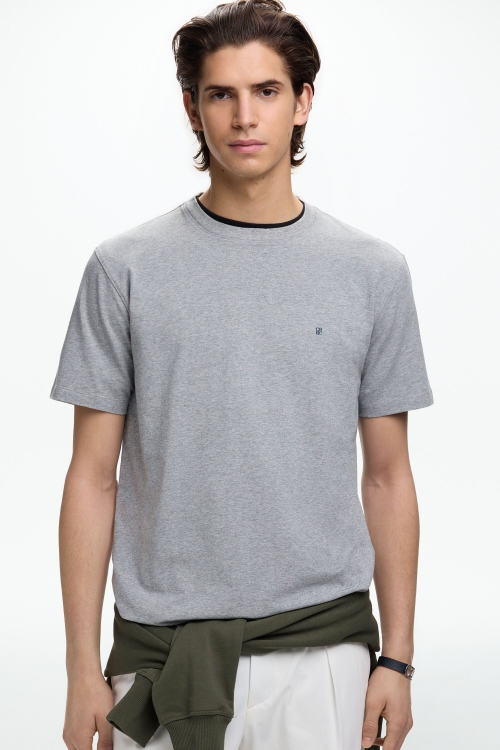 STRETCH-COTTON T-SHIRT