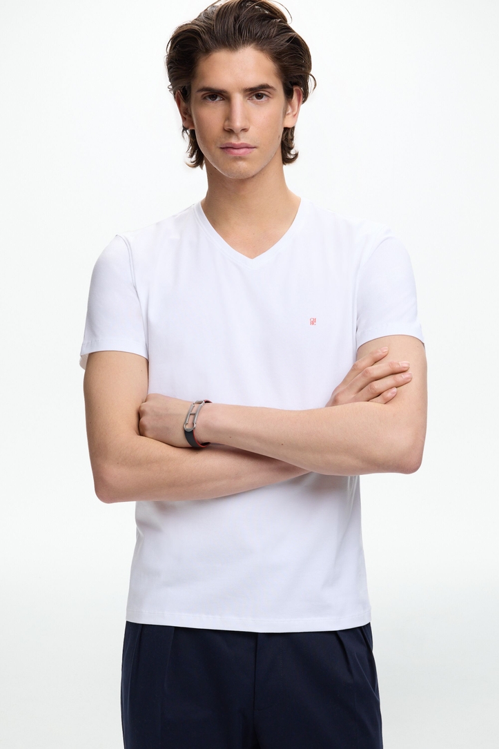 Stretch Cotton T-Shirt