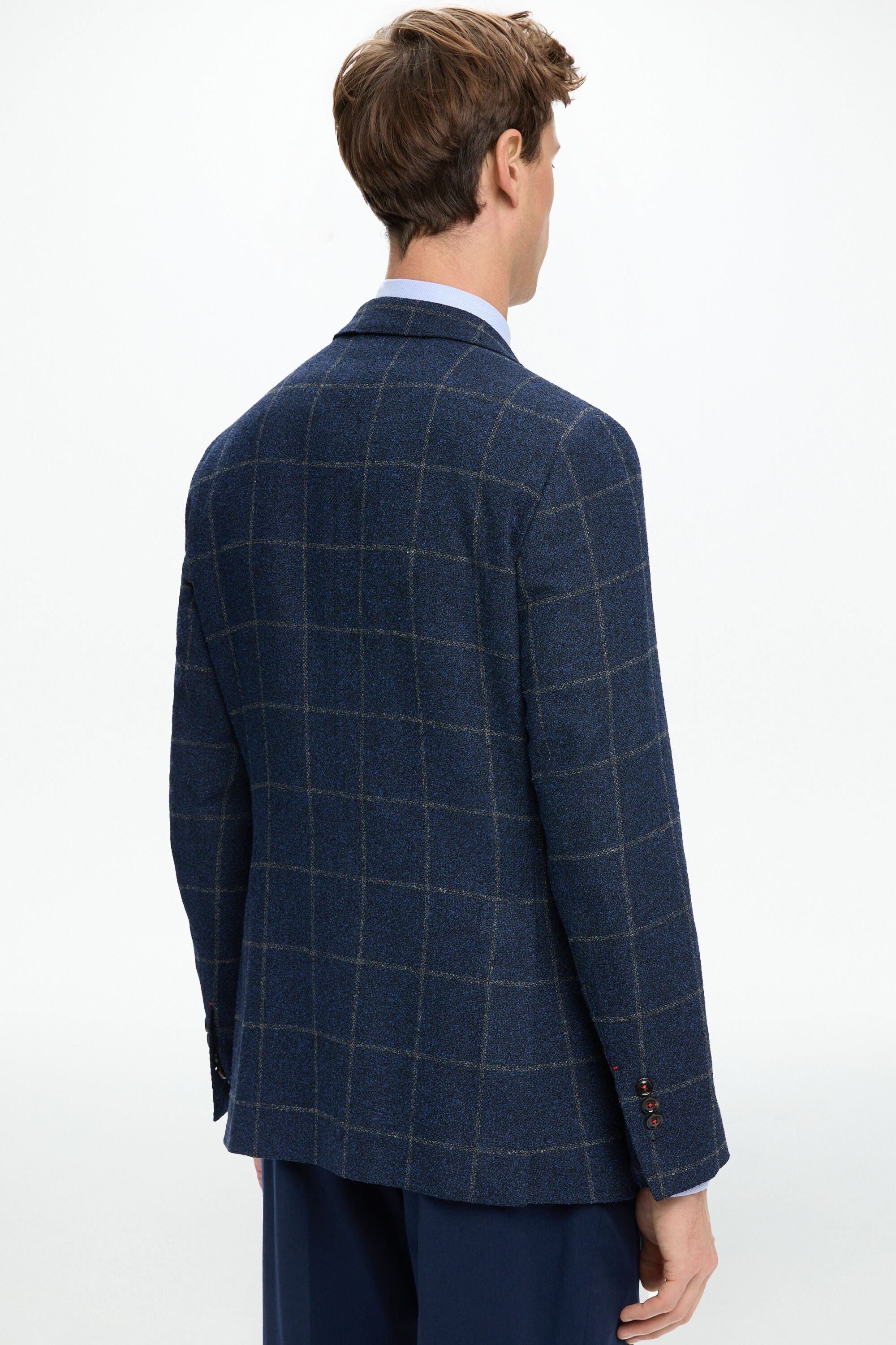 【CTHY】WINDOWPANE CHECK CASHMERE STOLE 3C2F4805-7C30-4D90-B023-