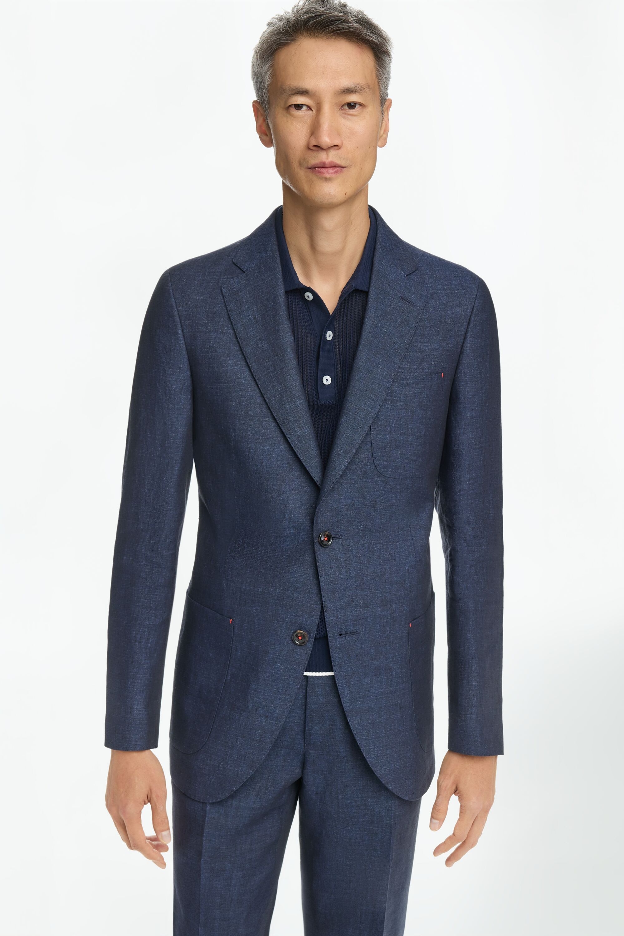 Linen Relaxed Fit Suit Jacket