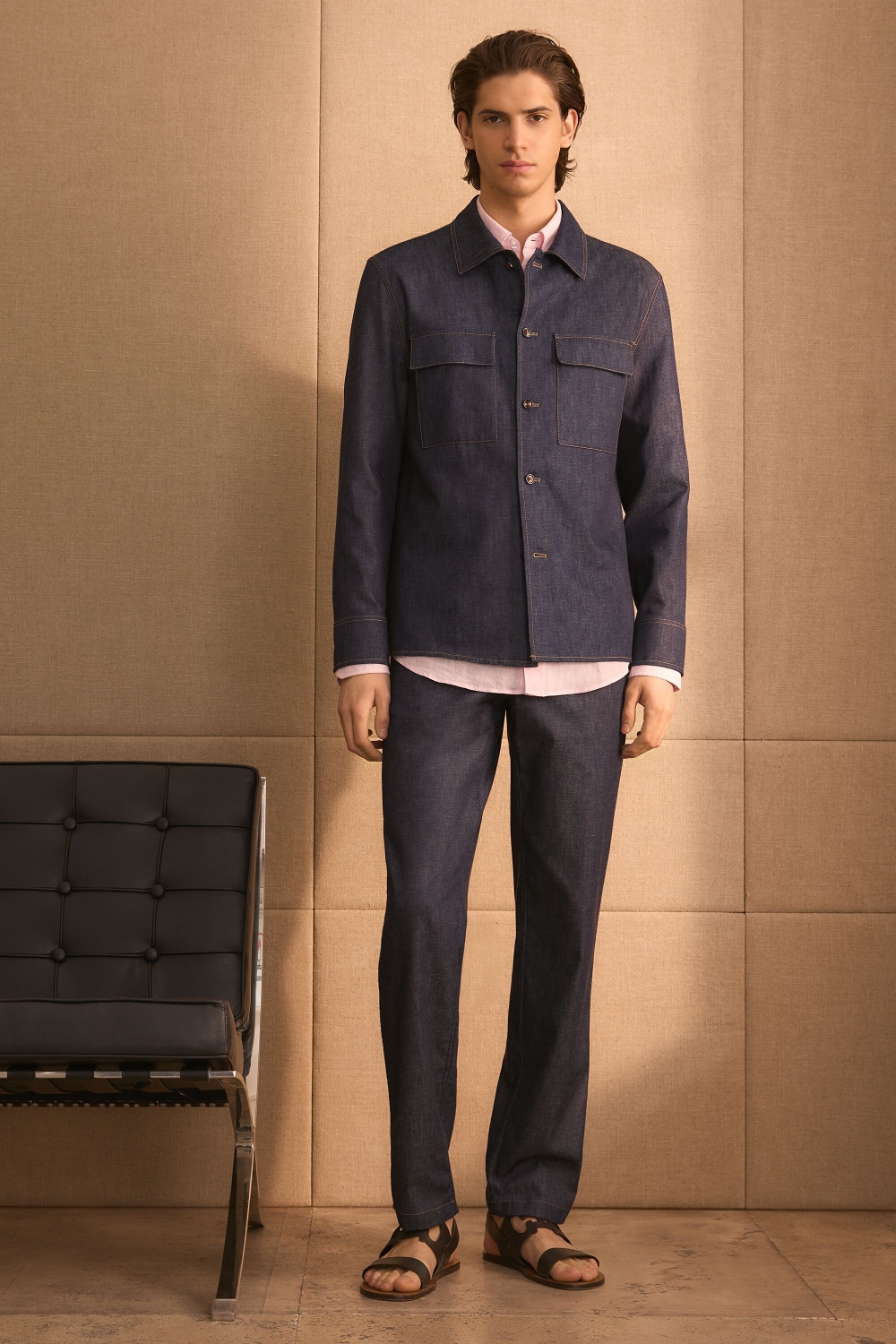 DENIM OVERSHIRT