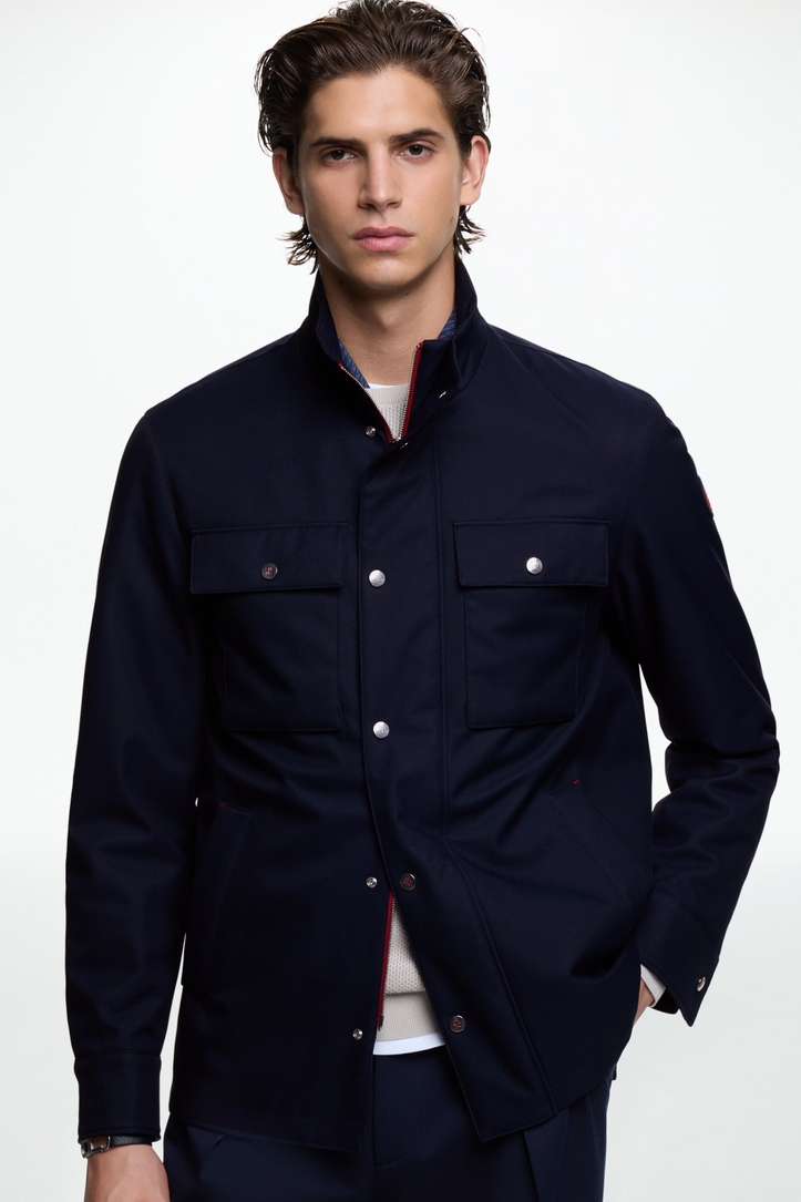 Chaquetón de Estructura de Nylon Acolchado