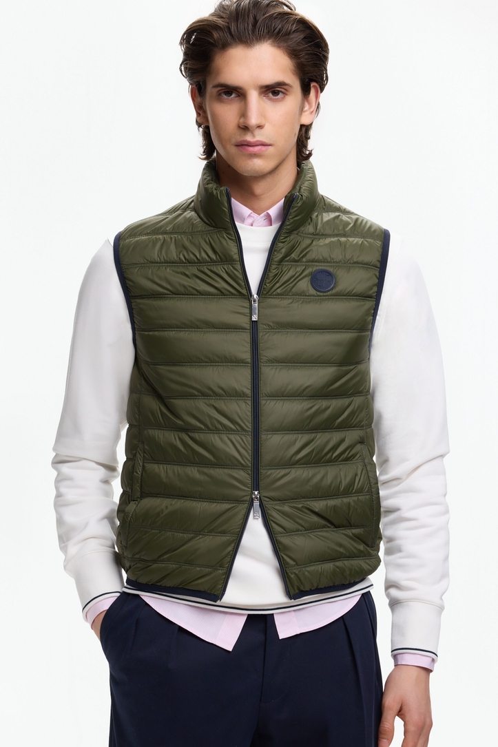 Quilted Technical Nylon Vest