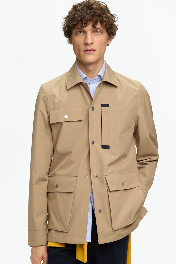 Technical Nylon Safari Jacket