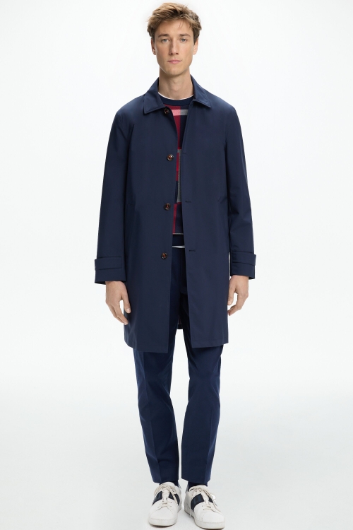 GABARDINA DE NYLON TÉCNICO CON FORRO CHARTAN