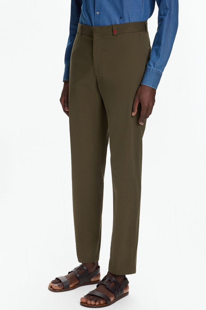 Cotton Micro Twill Regular Fit Chinos