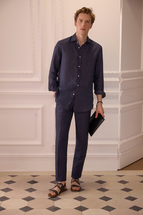 LINEN RELAXED FIT PANTS