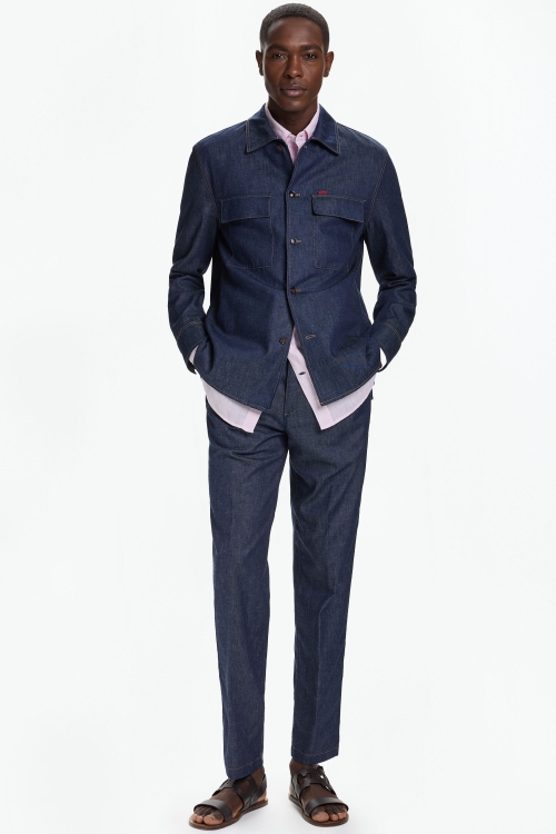PANTALÓN CHINO REGULAR FIT DE DENIM