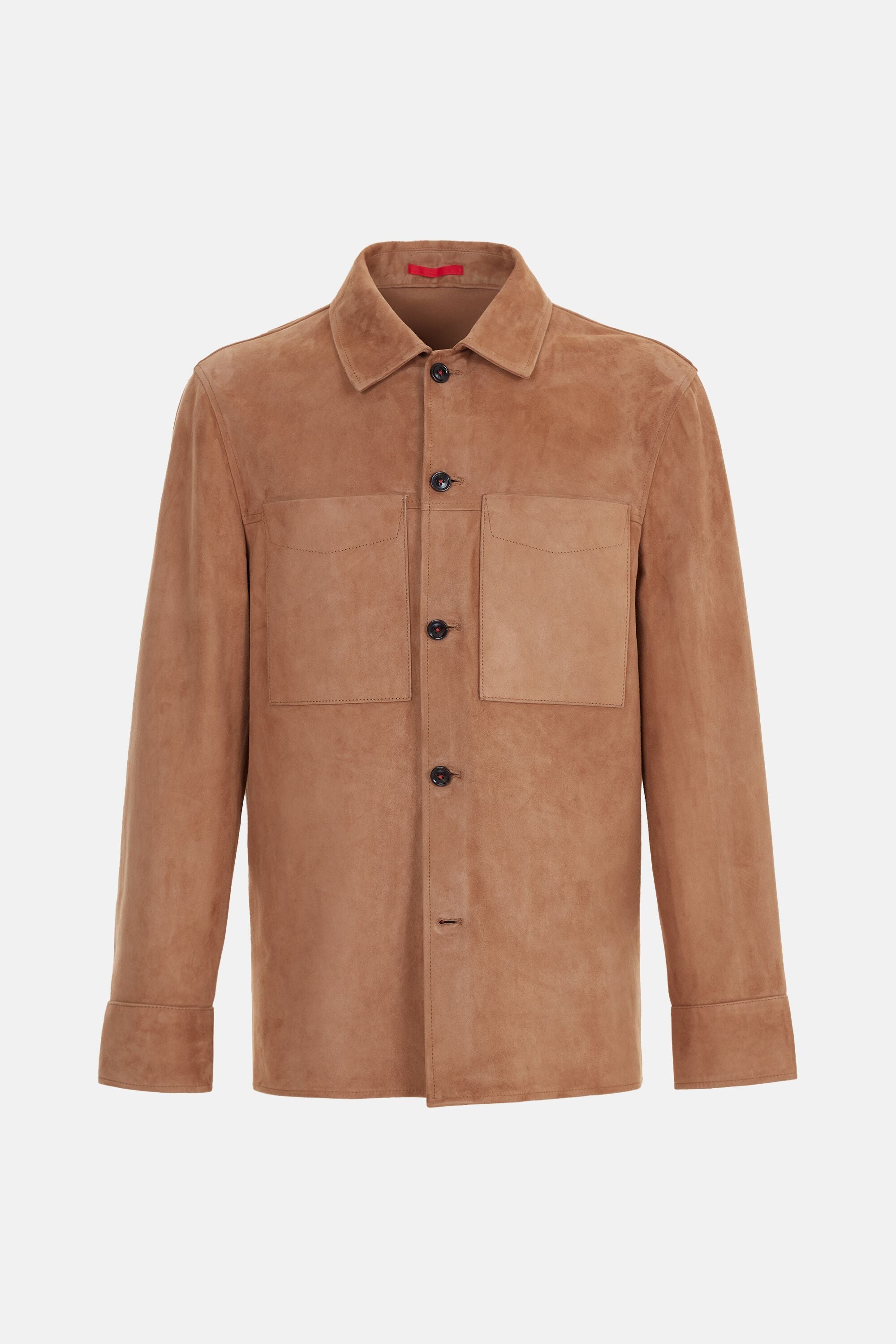 Blasón Suede Overshirt brown - CH Carolina Herrera United States