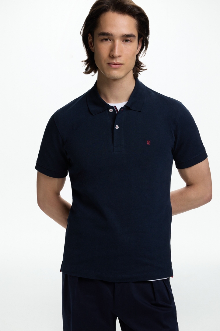 Stretch Piqué Slim Fit Polo Shirt