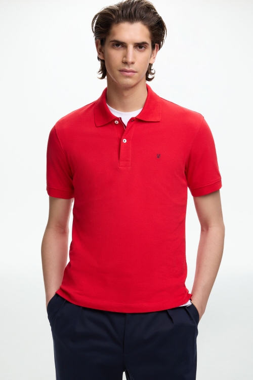POLO SLIM FIT DE PIQUÉ STRETCH