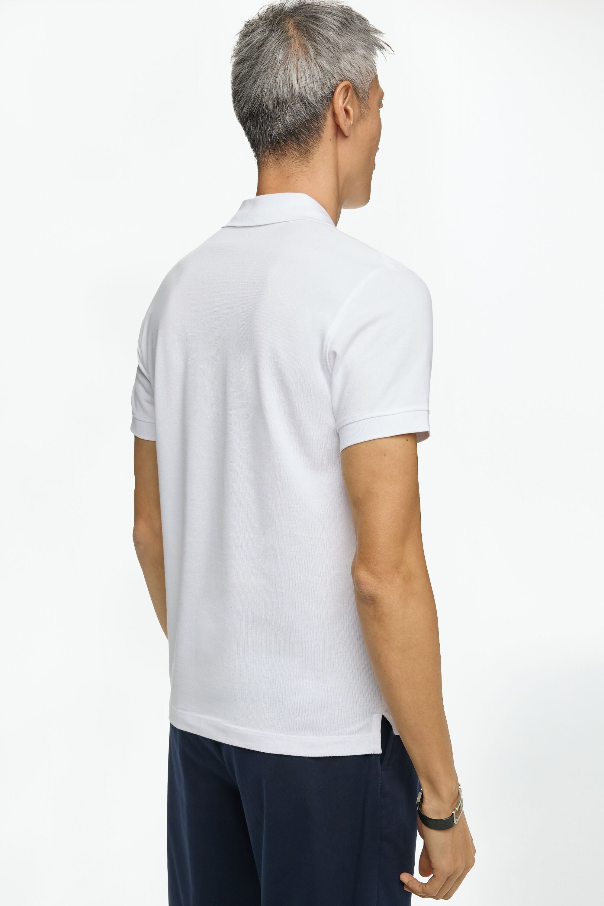 Piqué Slim Fit Polo Shirt white - CH Carolina Herrera United Piqué Slim Fit Polo Shirt white - CH Carolina Herrera United