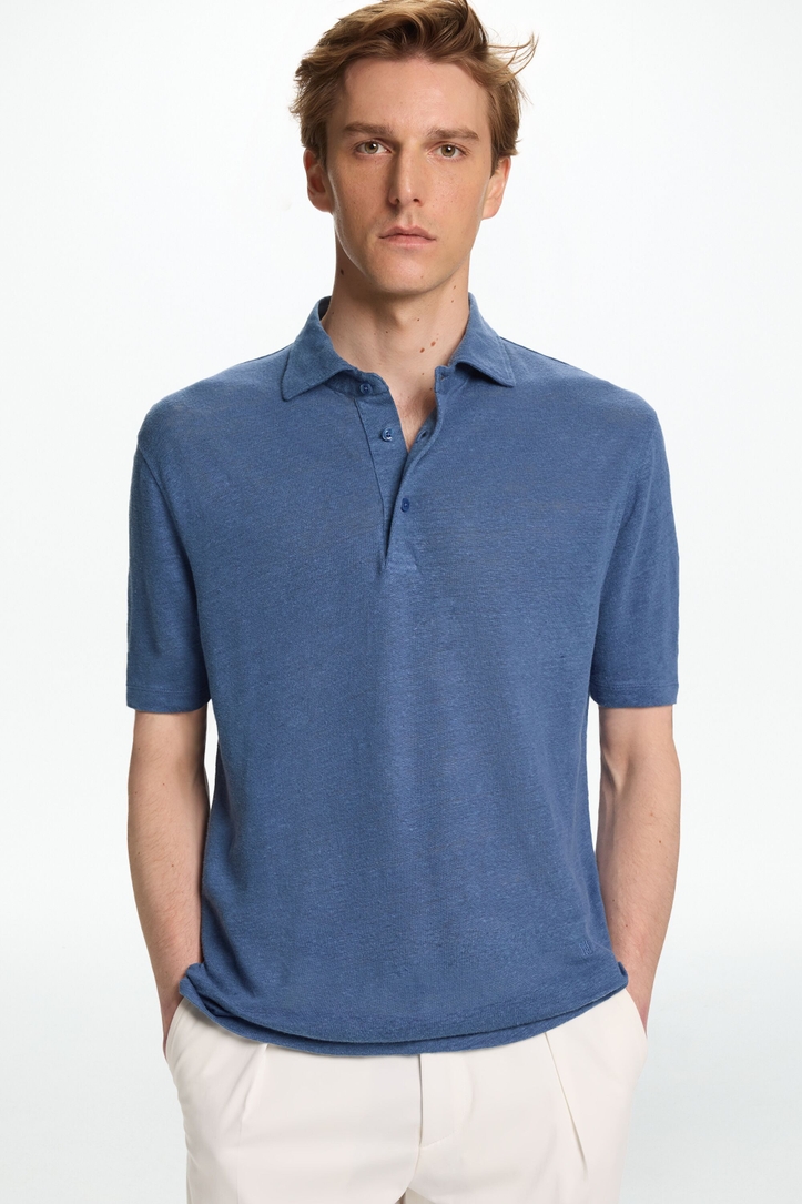 Linen Polo Shirt