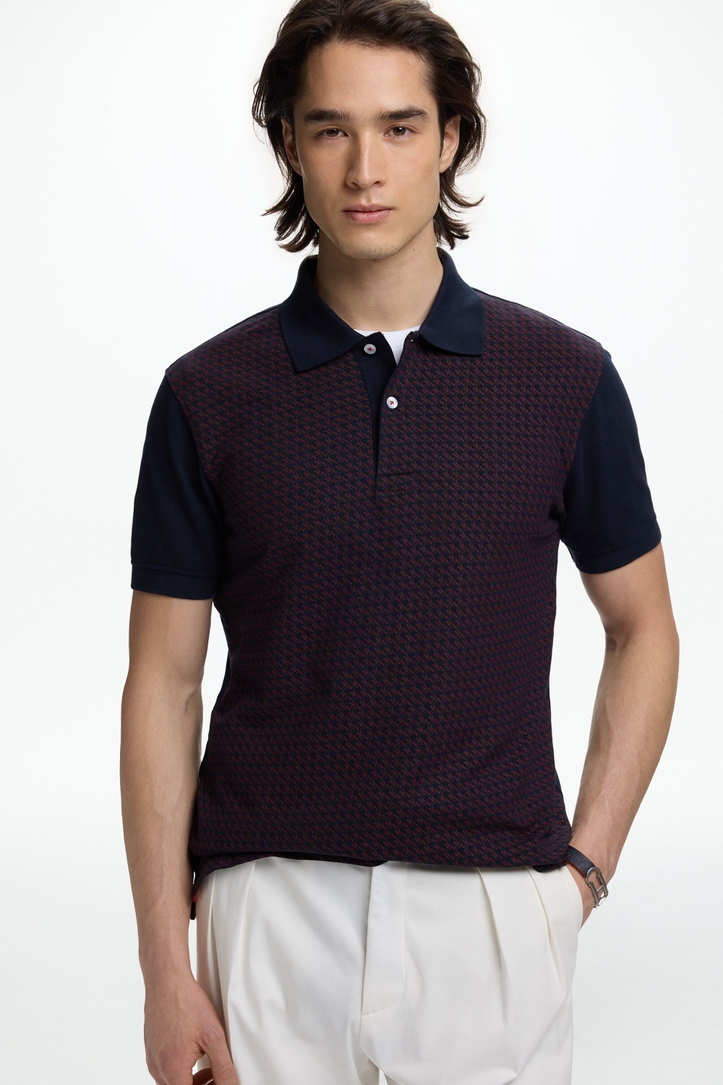 CH Print Piqué Polo Shirt