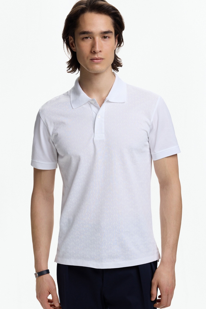 CH Print Piqué Polo Shirt