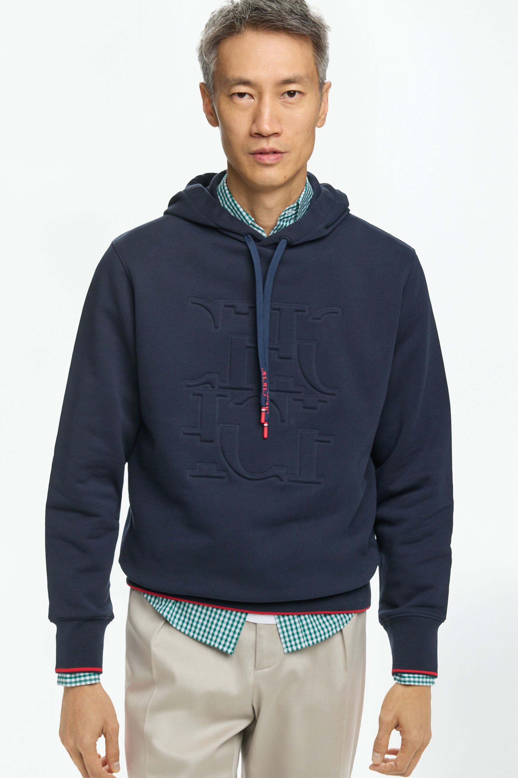 Hooded CH Embossed Sweatshirt
