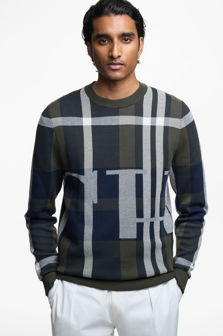 Jersey de Jacquard de Algodón CHartan