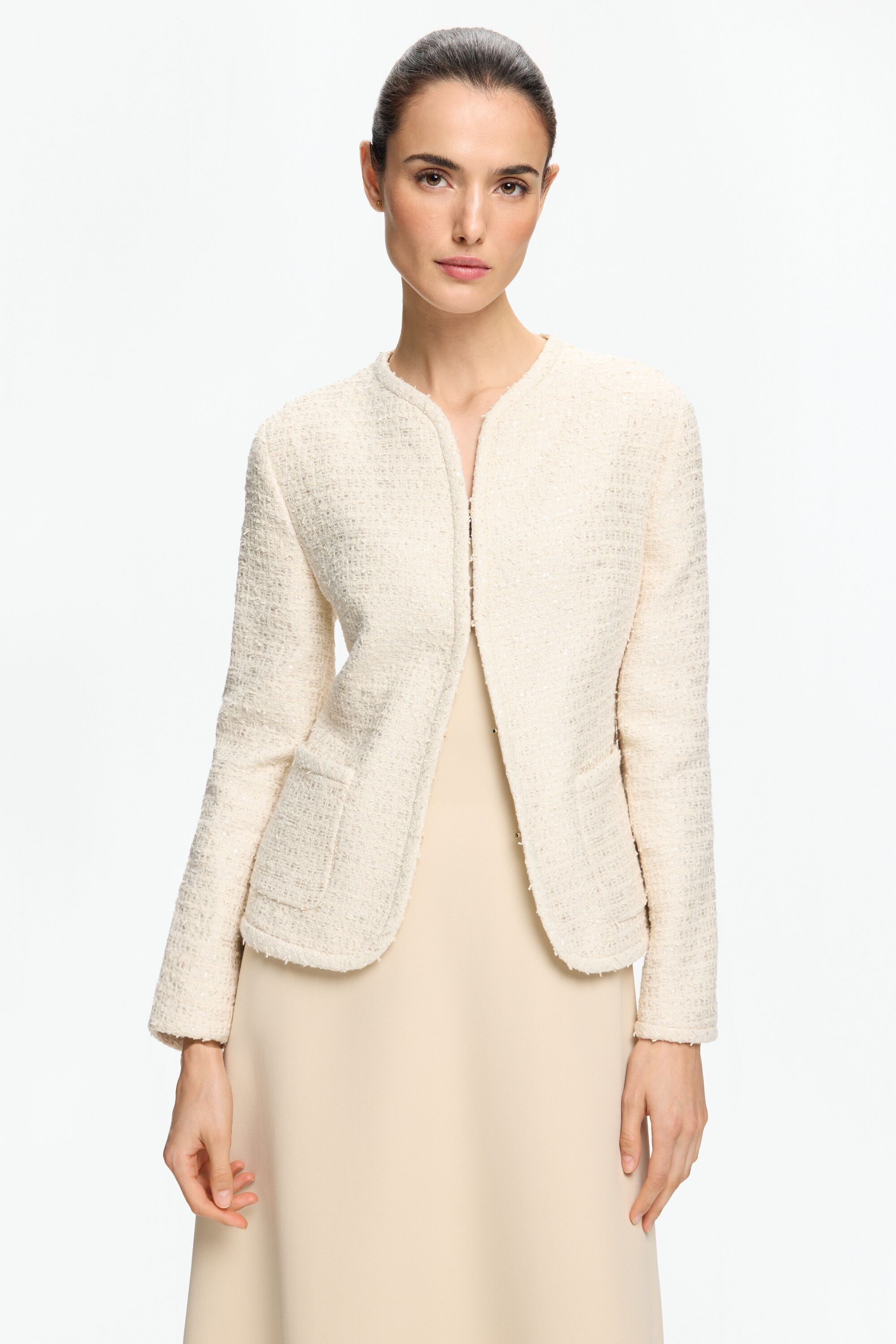 Chaqueta Entallada de Tweed