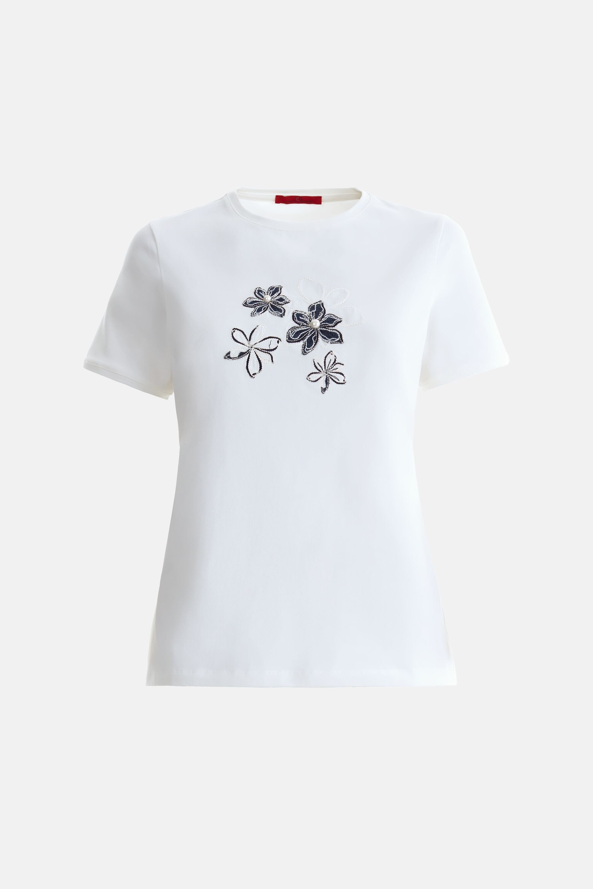 Tシャツ・カットソー Chloe FW25 FLOREAL PRINT SCARF SHIRT (CH25AHT19992 293) Chloe Printed Scarf Top – Forever Fashion Boutique