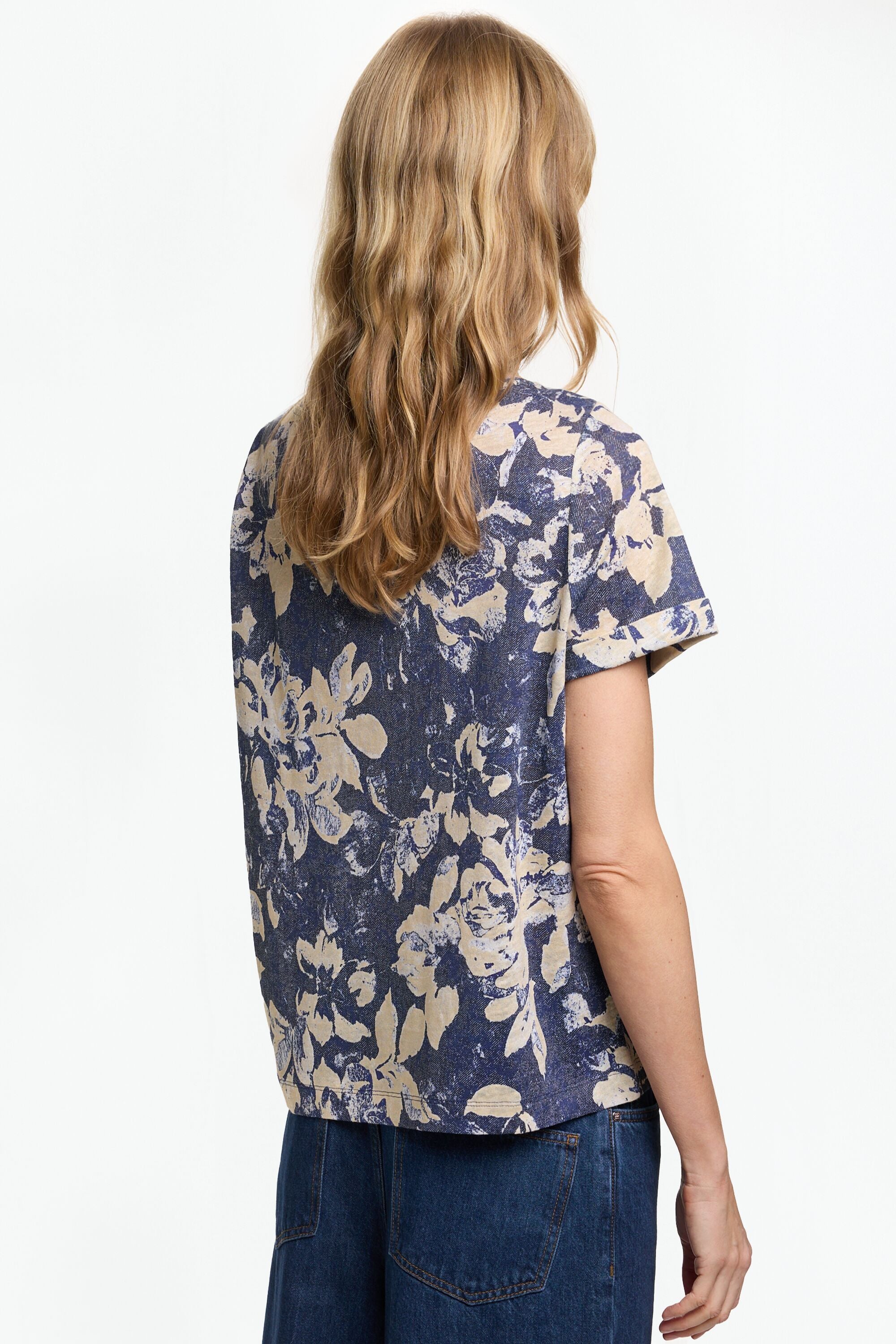 Tシャツ・カットソー A FERRETTI Women Tops 02150114 A0290 blue T-Shirt - Italo Ferretti Luxury Store