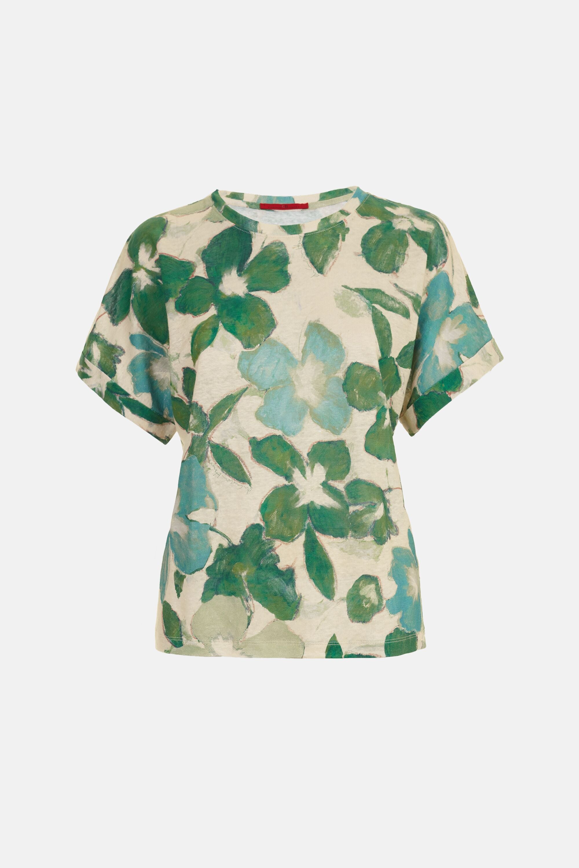 CIOTA New Printed Short Sleeve Sweatshirt Size 5 CSLM-124