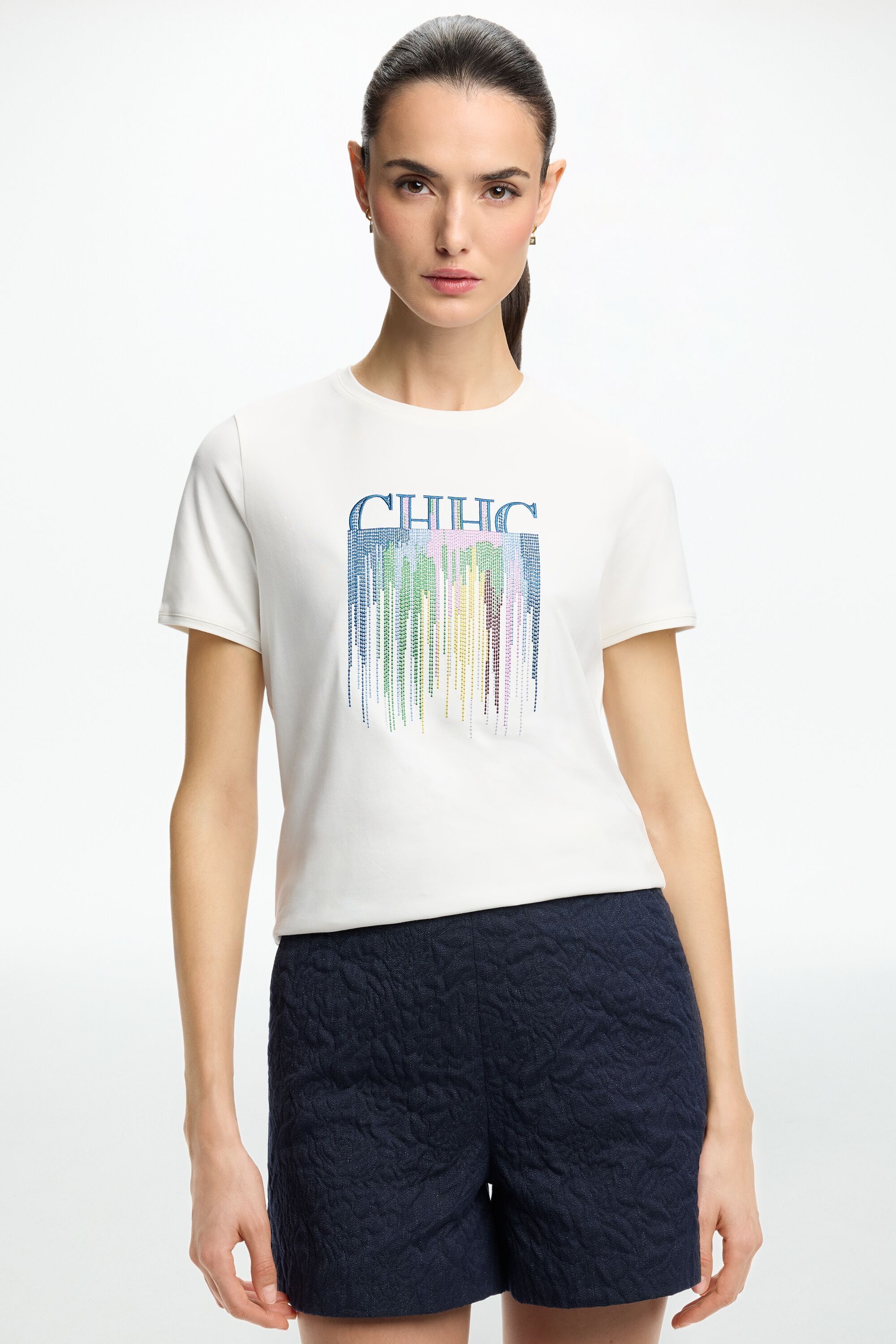 Embroidered CH T-Shirt